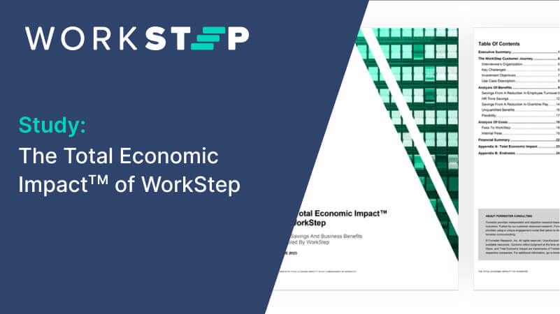 Forrester Consulting Study on the Total Economic Impact of WorkStep