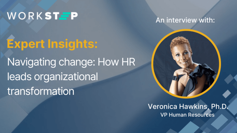 Veronica Hawkins Interview about how HR leads organisational transformation